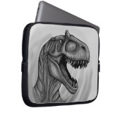 Allosaurus Sketch Laptopschutzhülle (Vorne Rechts)