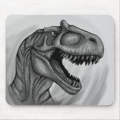 Allosaurus Sketch Mousepad (Vorne)