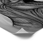 Allosaurus Sketch Poster (Ecke)