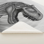 Allosaurus Sketch Sherpadecke (3/4)