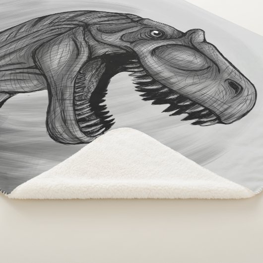 Allosaurus Sketch Sherpadecke (3/4)