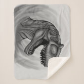 Allosaurus Sketch Sherpadecke (Vorderseite)