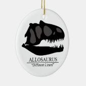 Allosaurus Skull Keramikornament (Rechts)