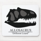 Allosaurus Skull Mousepad (Vorne)