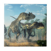 Allosauruses Fliese (Vorderseite)