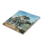 Allosauruses Fliese (Seite)