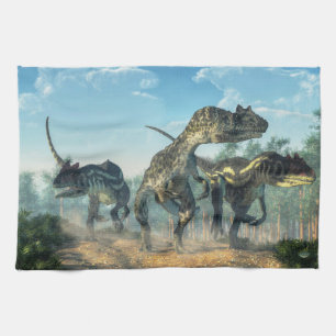 Allosauruses Geschirrtuch