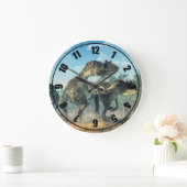 Allosauruses Große Wanduhr (Zuhause)