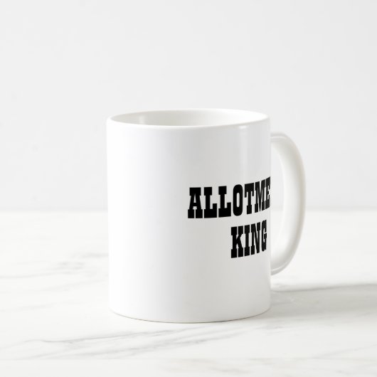 Allotment King coffee Tasse (VorderseiteRechts)
