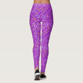 Allover Bandhani Leggings (Rückseite)