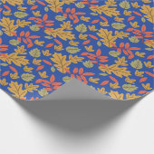 Allover-Blätter Geschenkpapier (Ecke)