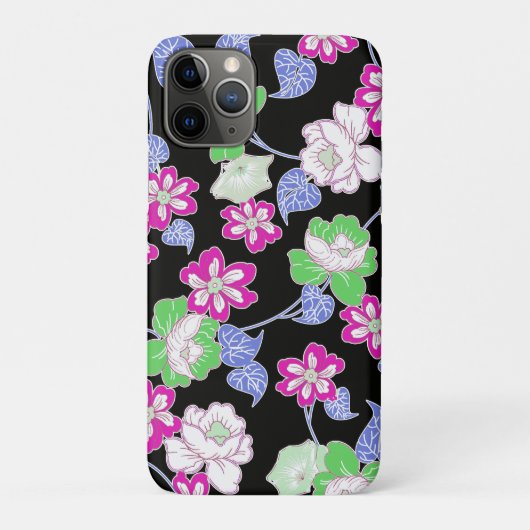 Allover-Blume Case-Mate iPhone Hülle (Rückseite)