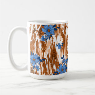 Allover-Blume Kaffeetasse
