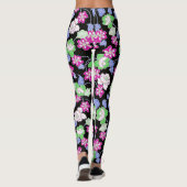 Allover-Blume Leggings (Rückseite)
