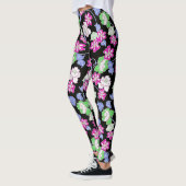 Allover-Blume Leggings (Links)
