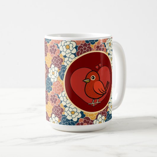 allover flower design kaffeetasse (VorderseiteRechts)