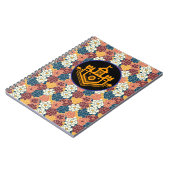 allover flower design notizblock (Linke Seite)