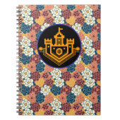 allover flower design notizblock (Vorderseite)
