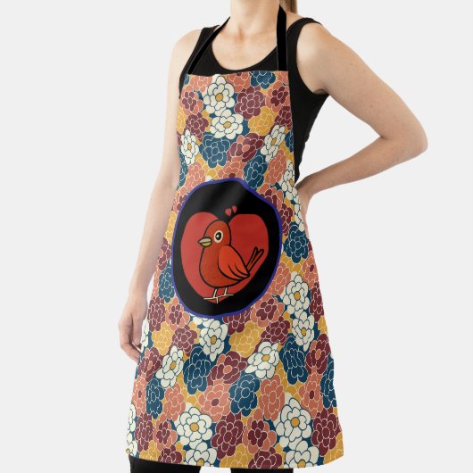 allover flower design schürze (InSitu)