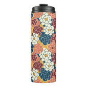 Allover flower design thermosbecher (Vorderseite)