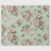 Allover multi motif flowers ornament Seamless patt Geschenkpapier (Flach)