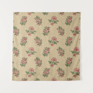 Allover Multimotif-Blume-Ornament Nahtloses Stück Wandteppich
