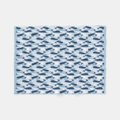 Allover Print Fleecedecke (Vorderseite (Horizontal))