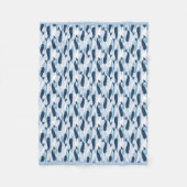 Allover Print Fleecedecke (Vorderseite)