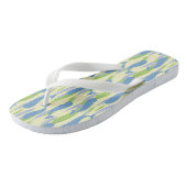 Allover Print Flip Flops Badesandalen (Schrägansicht)
