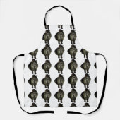 Allover Print Schürze Maine Coon Cat #2 (Vorderseite)