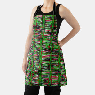 Allover Print Schürze Strips #1