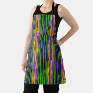 Allover Print Schürze Strips #5