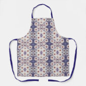 Allover Print Schürze White African Daisies (Vorderseite)