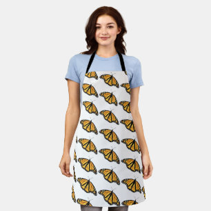 Allover Print Schürzen Male Monarch Butterfly