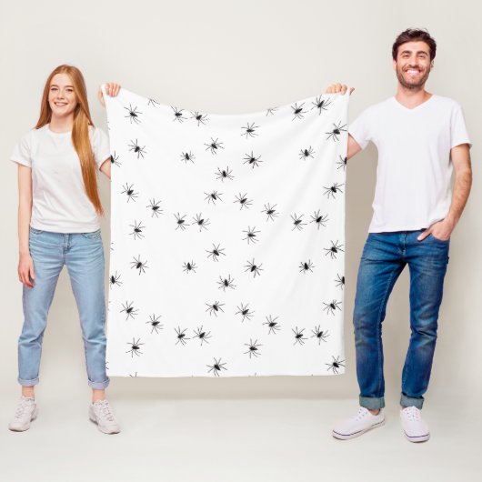 Allover Spiders Halloween Fleecedecke (Beispiel)