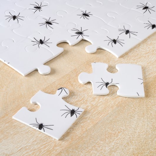 Allover Spiders Halloween Puzzle (Seite)