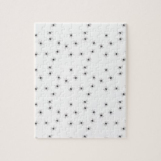 Allover Spiders Halloween Puzzle (Vertikal)