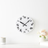 Allover Spiders Halloween Runde Wanduhr (Zuhause)