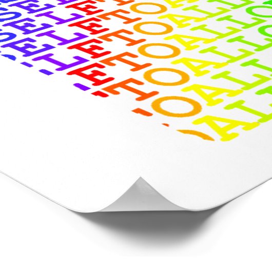 Allow Yourself to LOVE Poster (Ecke)