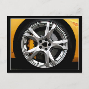 Alloy Wheel Postkarte