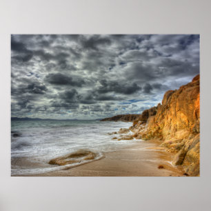 Allports Beach Flinders Island, Tasmania Poster
