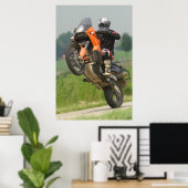 Allroad Wheelie Poster (Heimbüro)