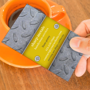 Allround-Handwerker-Geschäftskarten-Vorlage Visitenkarte