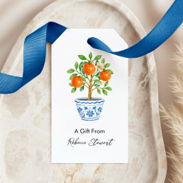Allround Orange Tree Ein Geschenk Von Personalisie Geschenkanhänger