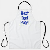 Allround-Print-Schürze der beste Papa aller Zeiten Schürze (Vorderseite)