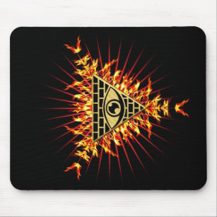 Auge Des Gottes Mousepads Geschenke Zazzle De