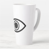 allsehendes Auge Milchtasse (Rechte Ecke)