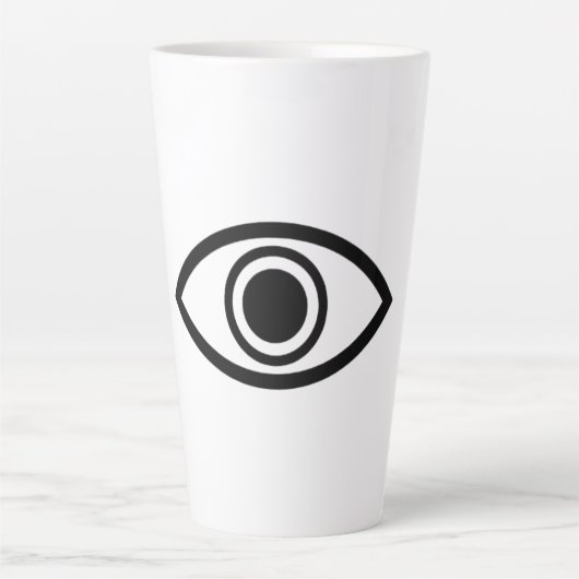 allsehendes Auge Milchtasse (Vorderseite)