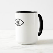 allsehendes Auge Tasse (VorderseiteRechts)