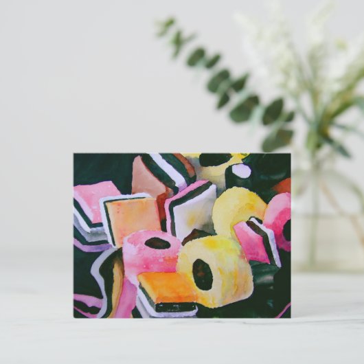 Allsorten Postkarte (Stehend Vorderseite)